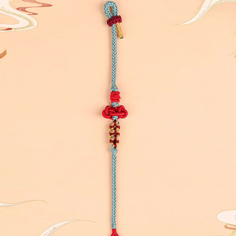 Bracelet Fil Rouge avec Nœud Wenchang (Protection & Sagesse)