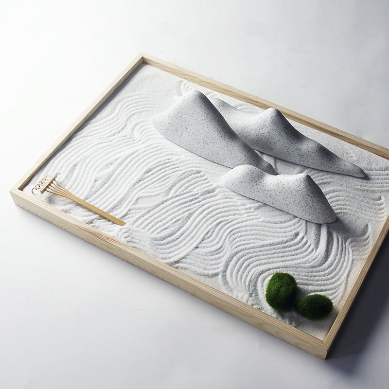 Décoration Jardin Zen en Céramique | Rochers Décoratifs pour Méditation