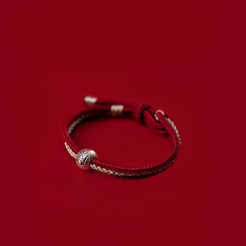 Bracelet Tibétain Zakiram Argent 925 – 8 mm