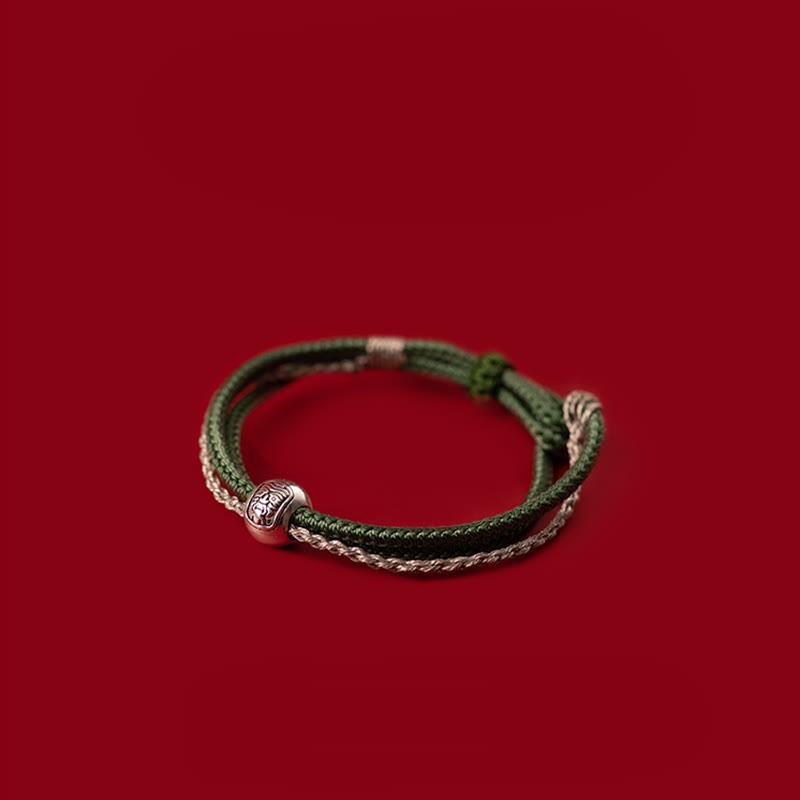 Bracelet Tibétain Zakiram Argent 925 – 8 mm