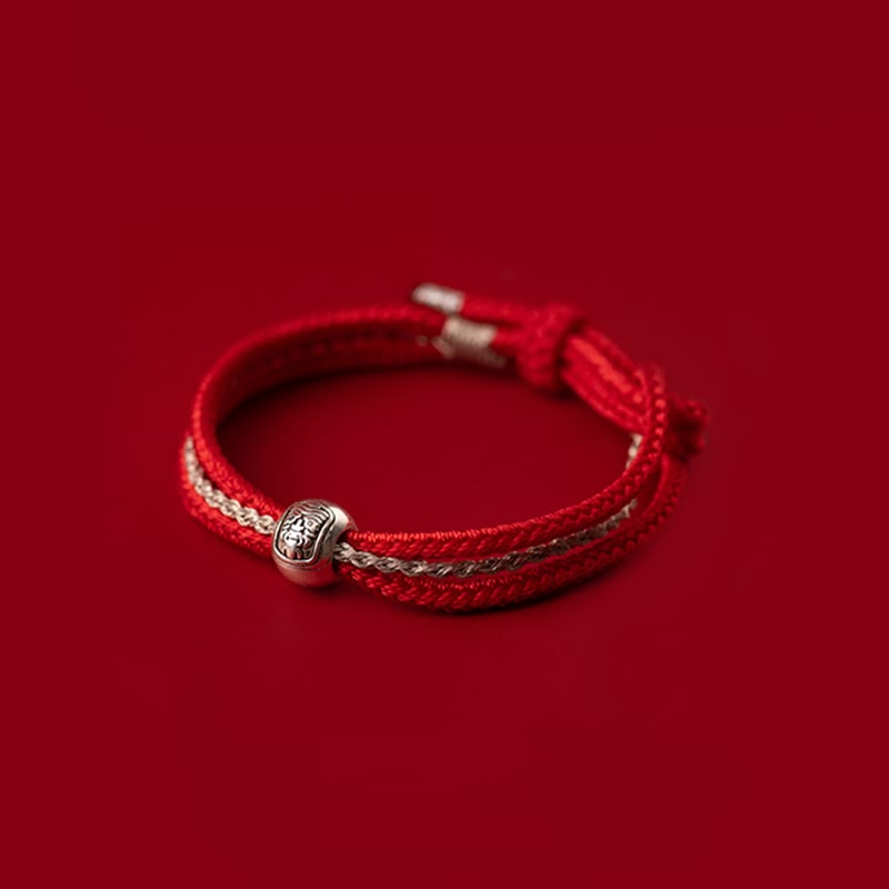 Bracelet Tibétain Zakiram Argent 925 – 8 mm