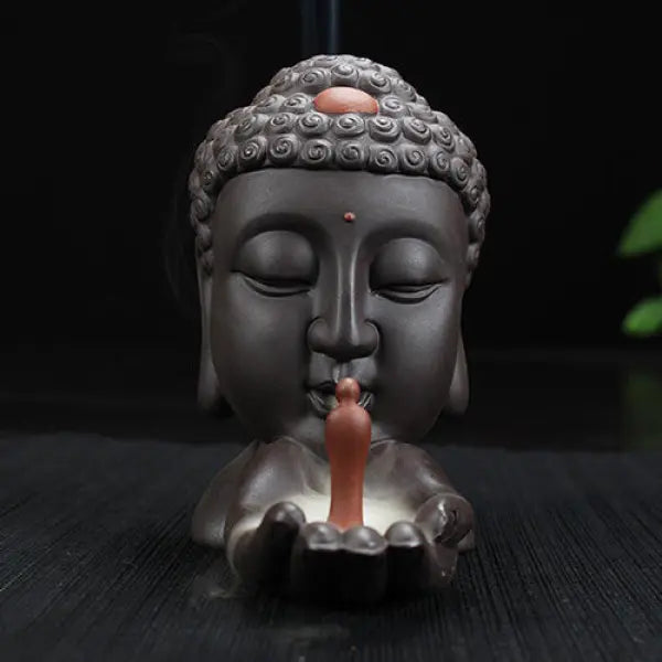 Porte-Encens Cascade Bouddha à Refoulement