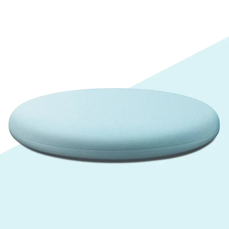 Coussin de Chaise Rond Japonais en Coton & Mousse à Mémoire de Forme – 30 / 35 cm