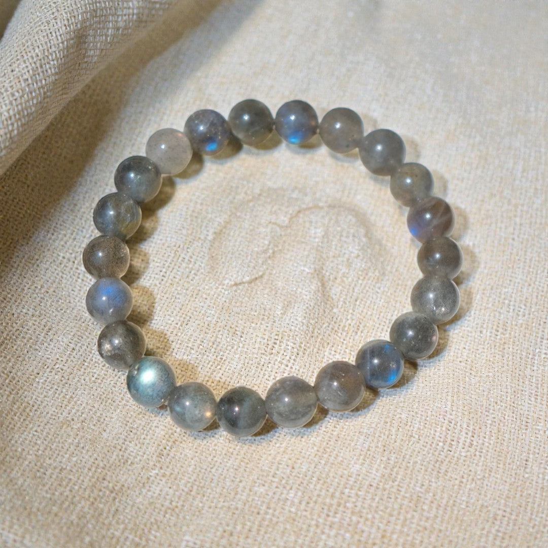 Bracelet Bouclier de Protection en Labradorite