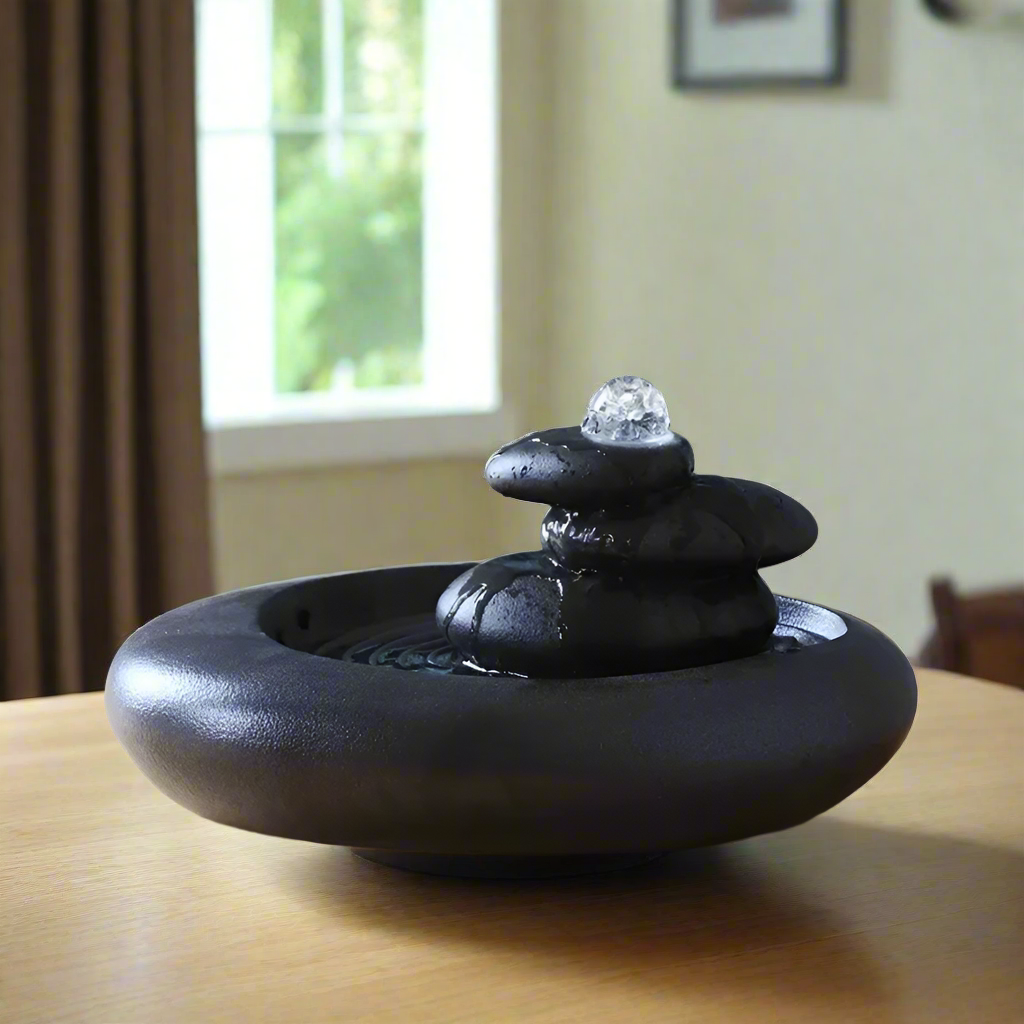 Fontaine Japonaise de Table en Céramique