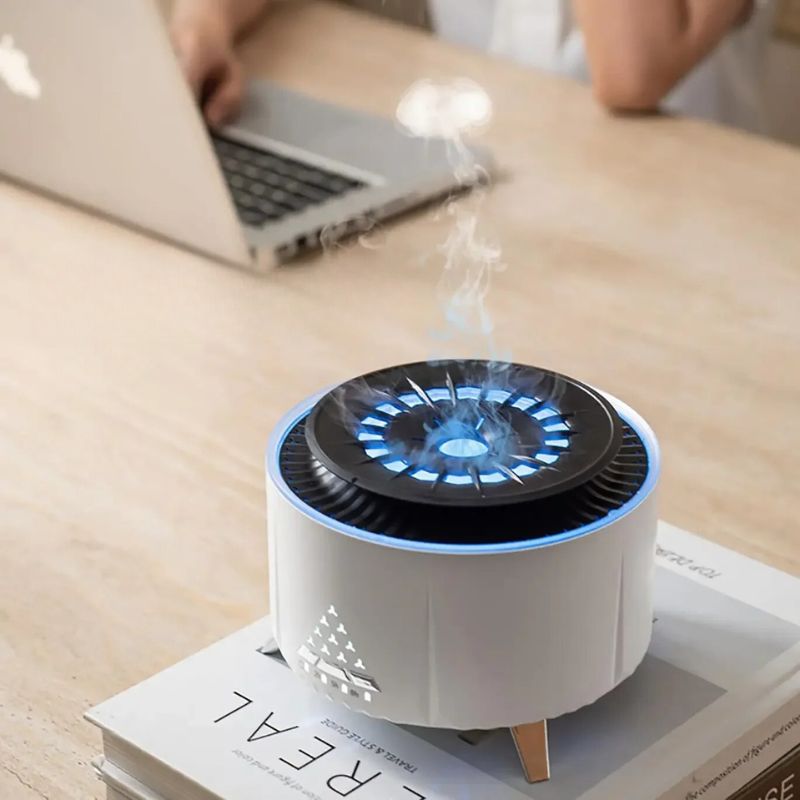 Diffuseur d’Huiles Essentielles “Nuage Magique” – Brumisateur Ultrasonique Aromathérapie & Ambiance Zen
