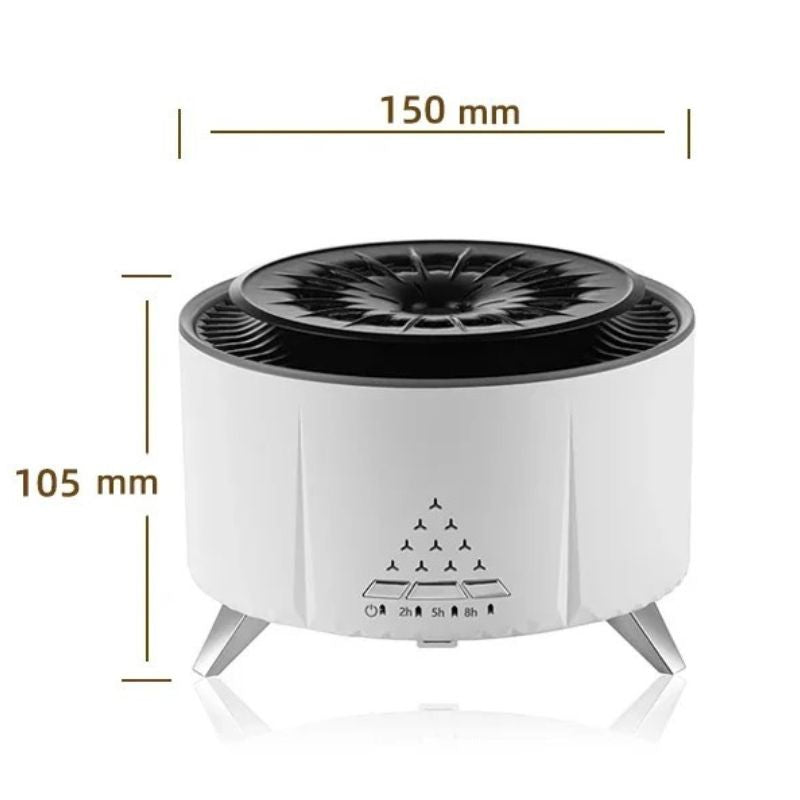 Diffuseur d’Huiles Essentielles “Nuage Magique” – Brumisateur Ultrasonique Aromathérapie & Ambiance Zen