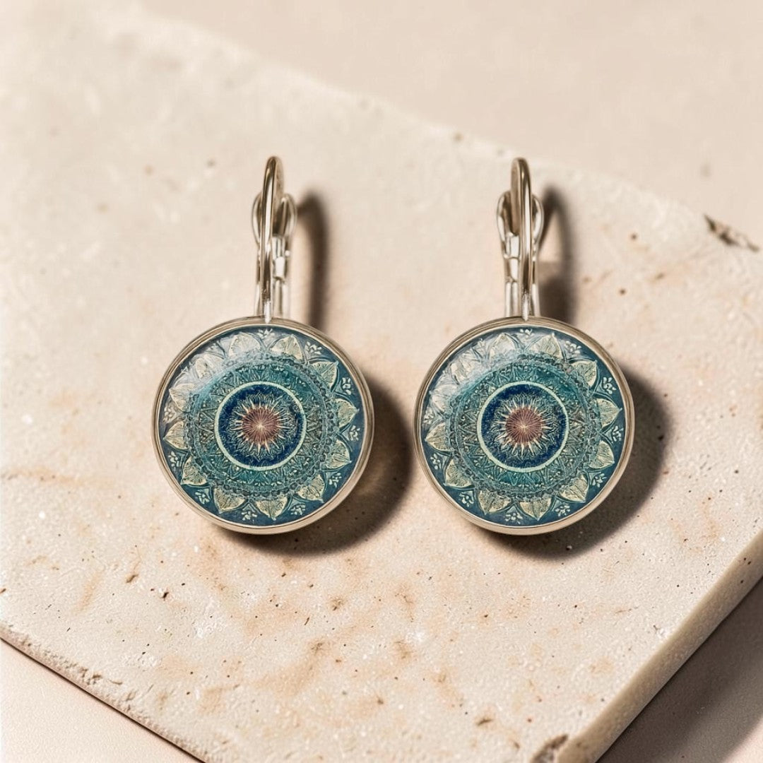 Boucles d'Oreilles Mandala
