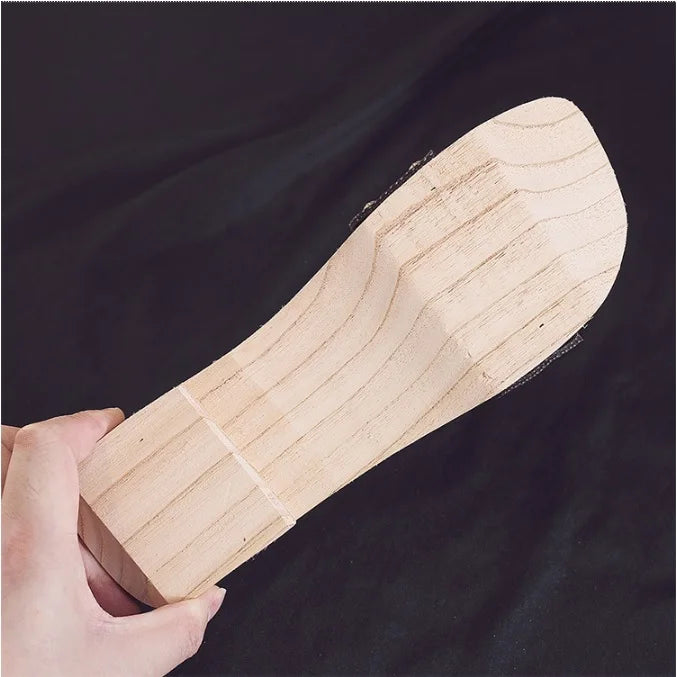 Geta Japonais Traditionnels en Bois & Caoutchouc