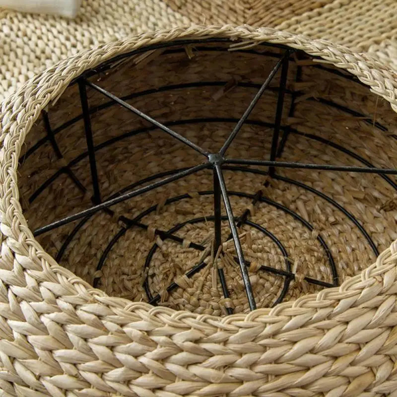 — Coussin Tatami Japonais avec Structure Métallique | Assise Zen Artisanale