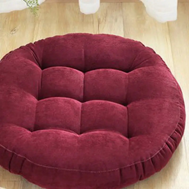 — Coussin Japonais de Sol Rond 55 cm | Confort Zen & Design Épuré