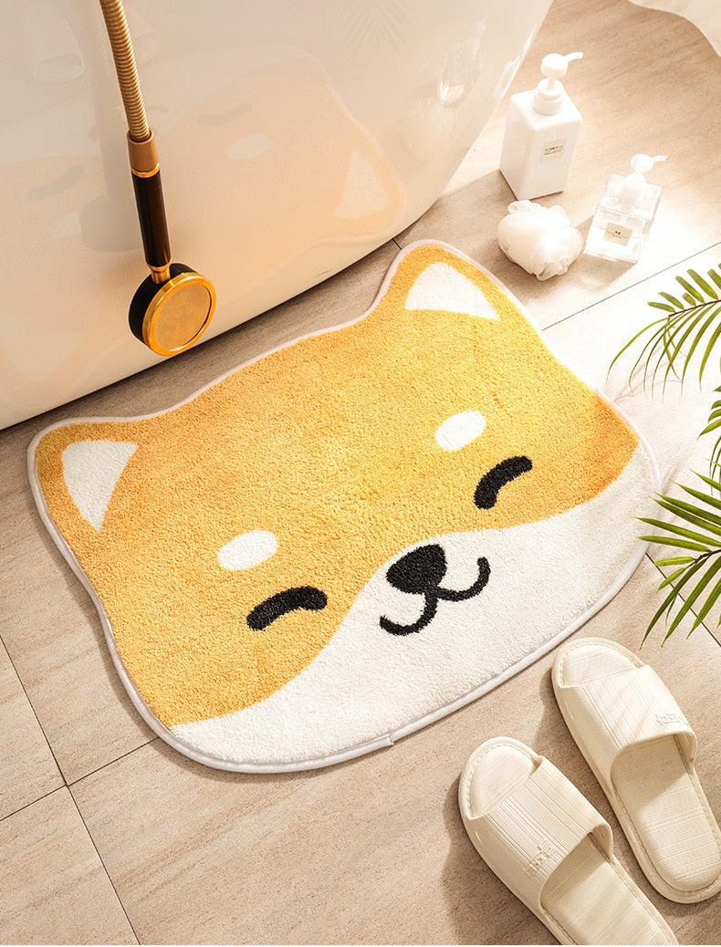 Tapis de Bain Japonais Chat Kawaii | Douceur Thermique & Charme Ludique