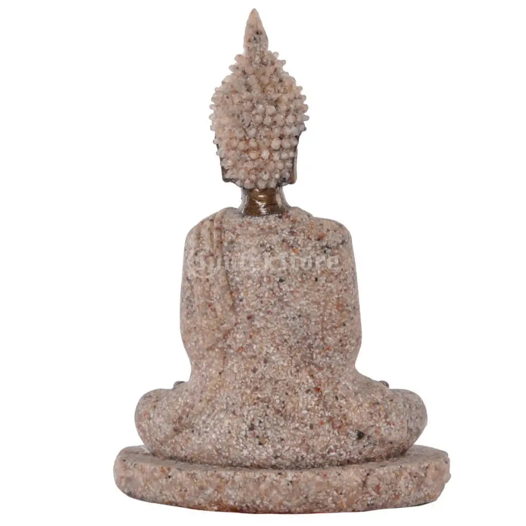 Statue Japonaise en Grès | Sculpture Zen Décorative Artisanale Intérieur