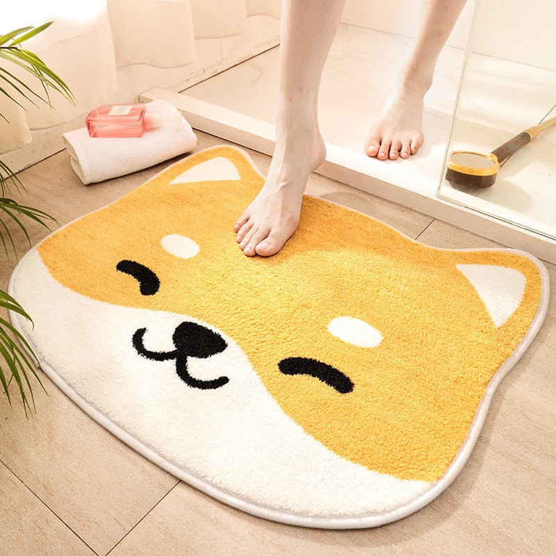 Tapis de Bain Japonais Chat Kawaii | Douceur Thermique & Charme Ludique