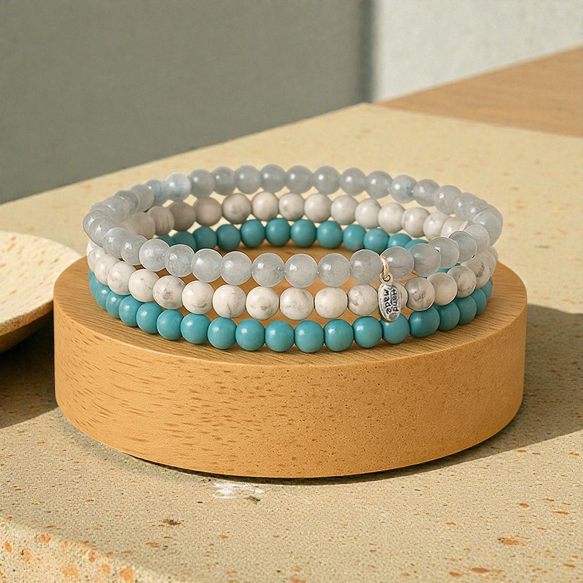 Ensemble Océan de Bien-Être en Turquoise, Howlite & Aigue-Marine