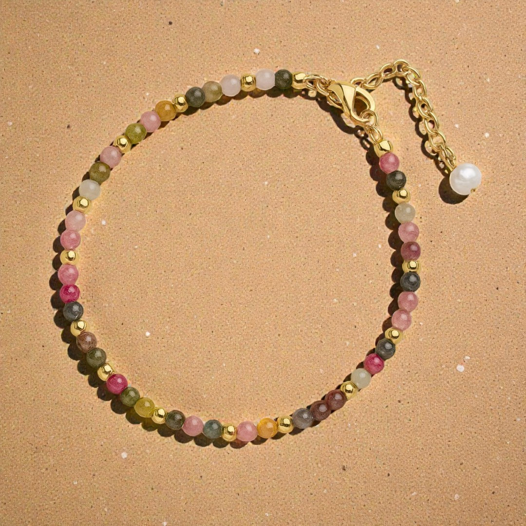 Bracelet Raffiné en Pierres Naturelles Fines