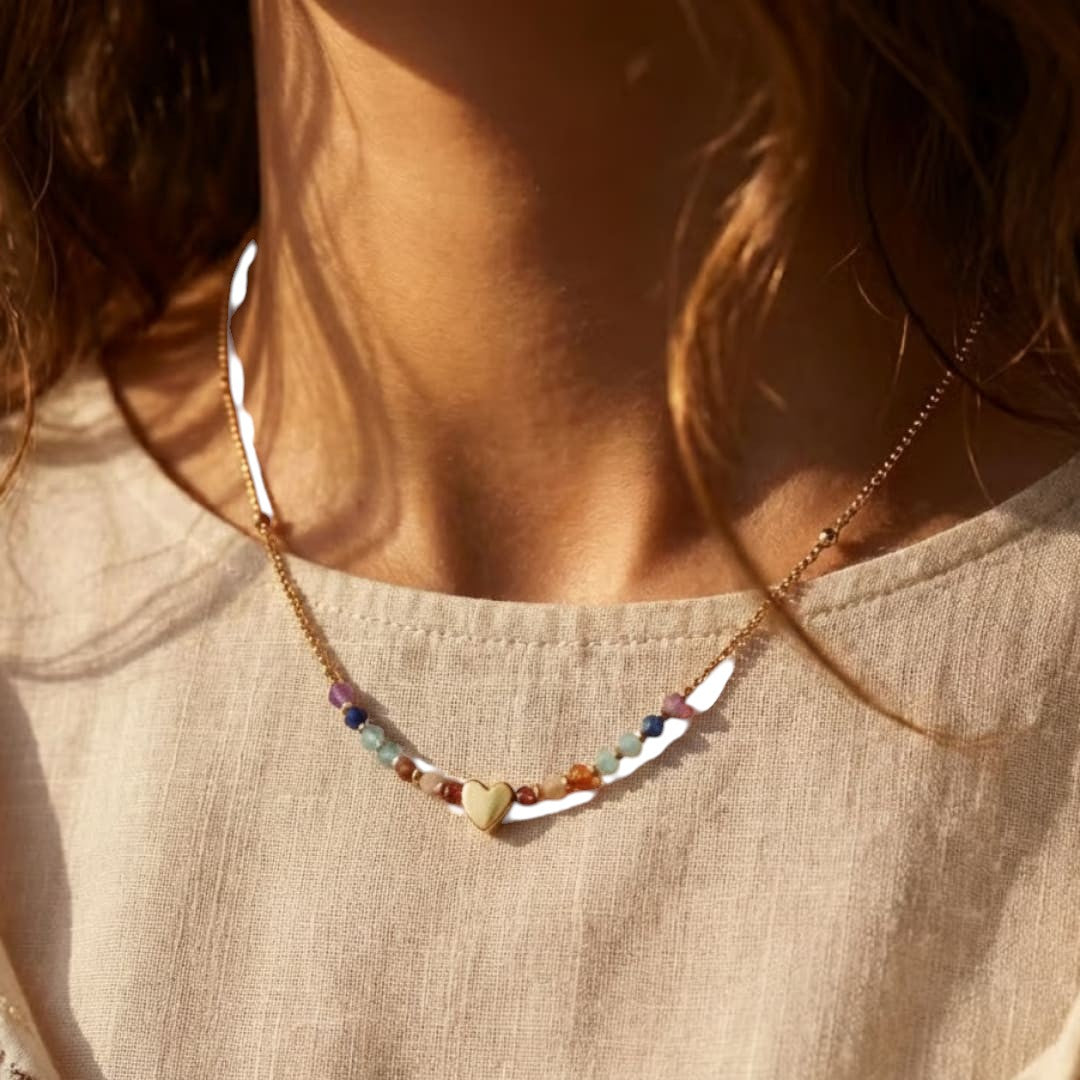Collier Chemin du Cœur – 7 Chakras
