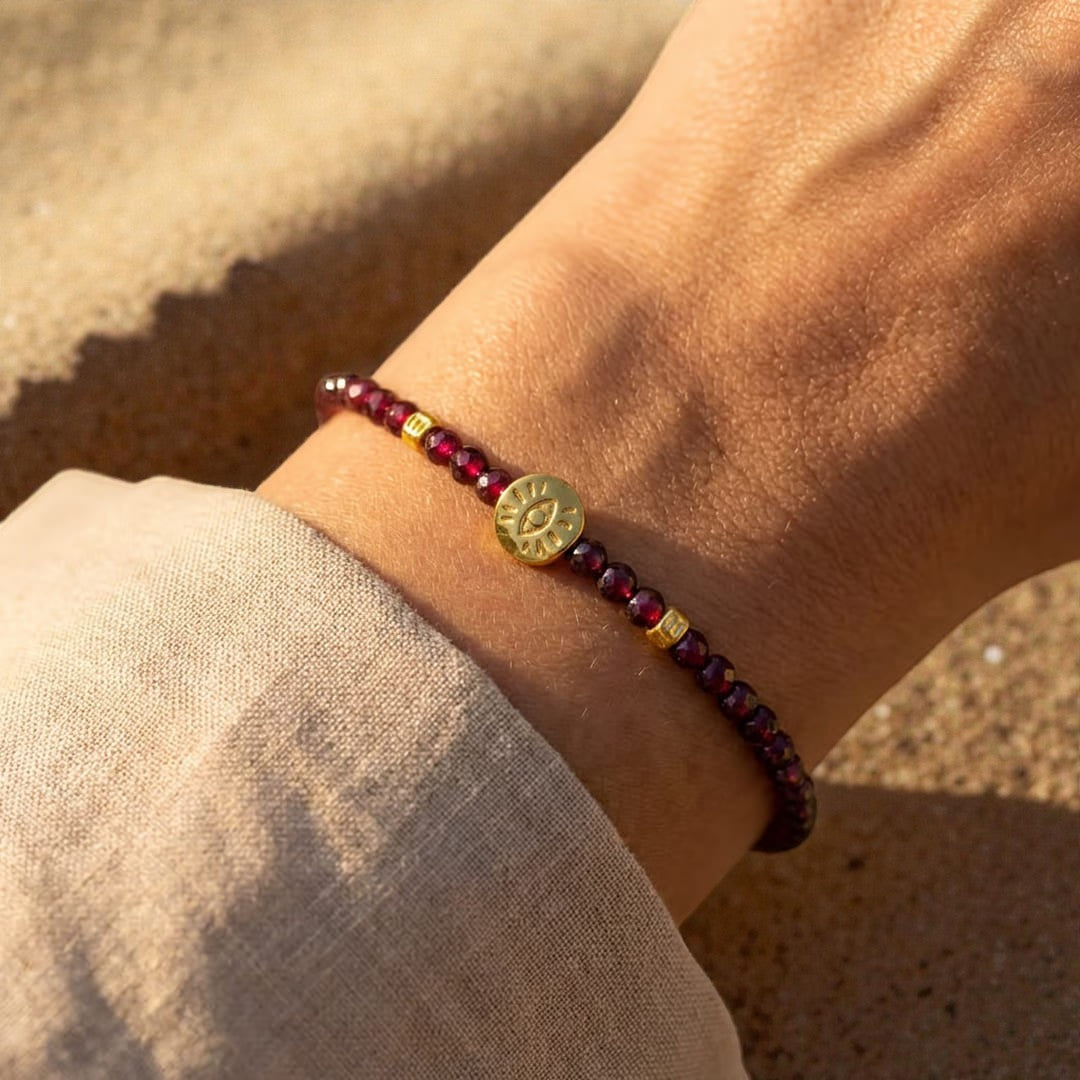 Bracelet Lien Protecteur en Pierres Naturelles