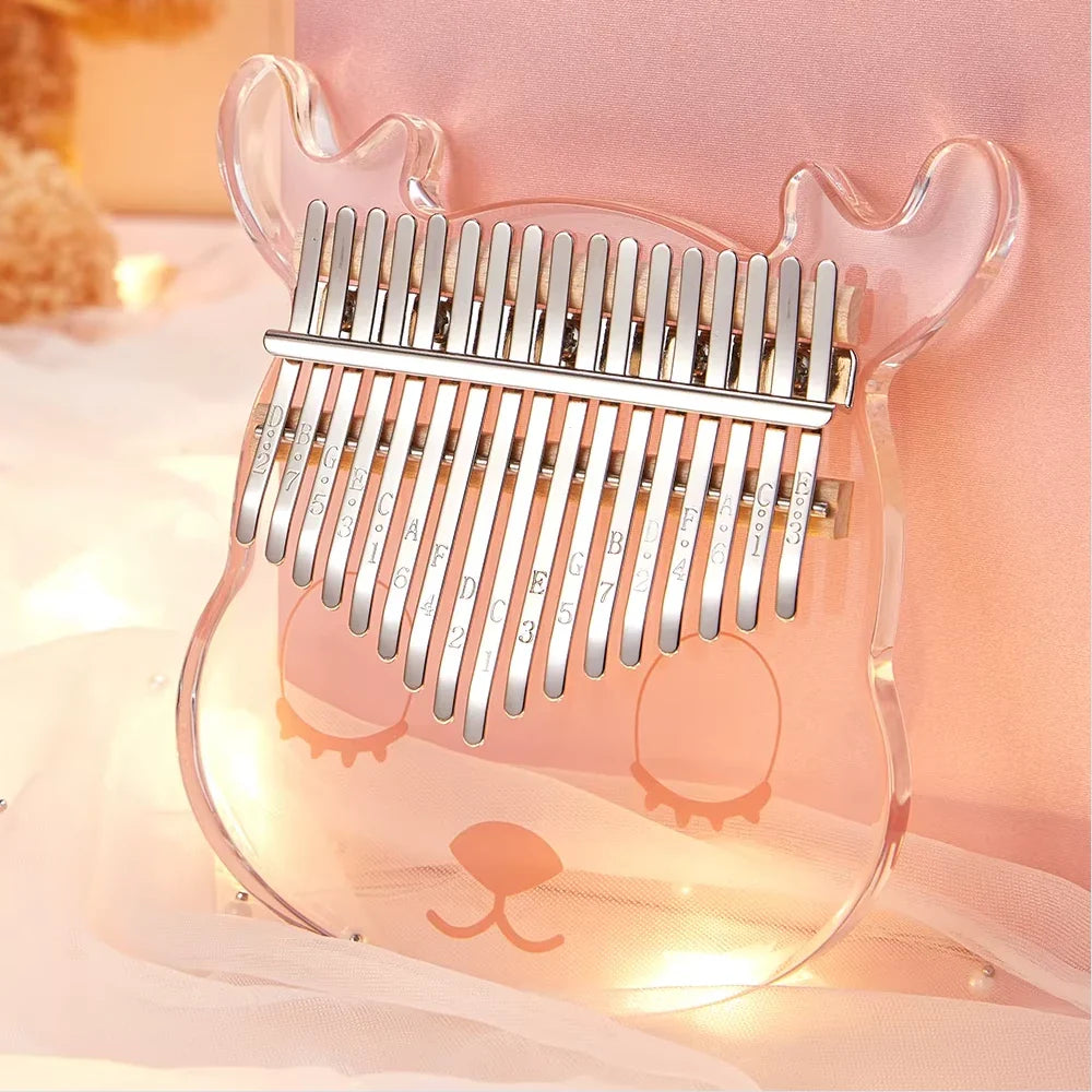 Kalimba Transparent Petit Cerf