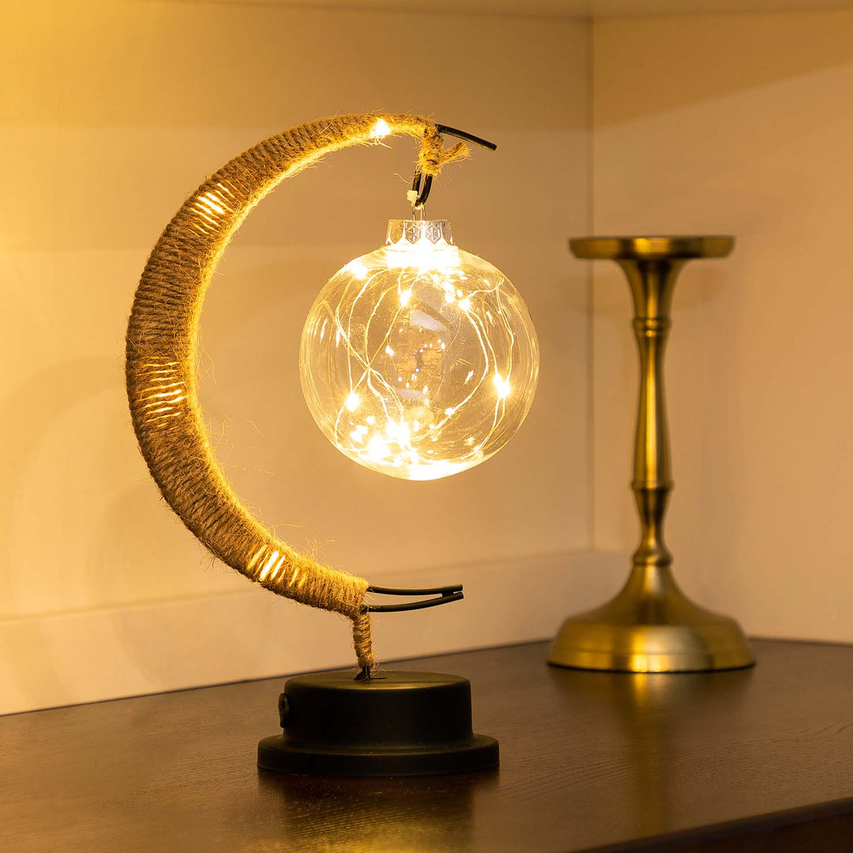 Lampe de Table Sans Fil “Enchantée Illumine™” – Éclairage Ambiance Cozy & Déco Maison