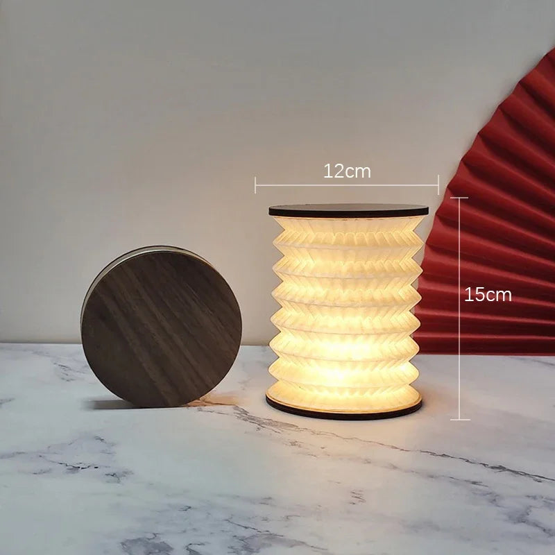 Lampe Lanterne Japonaise Pliable