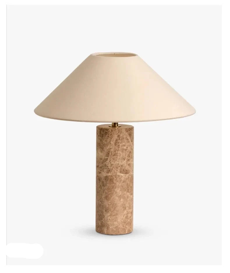 Lampe de Chevet Japonaise en Marbre
