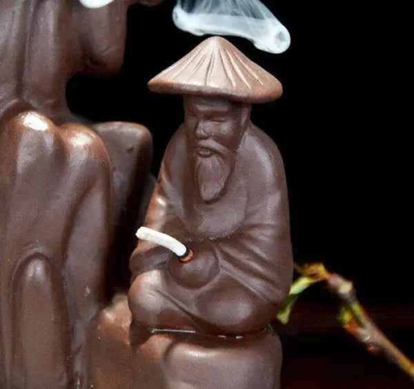 Brûleur d’Encens Cascade Bouddha Paysage Zen