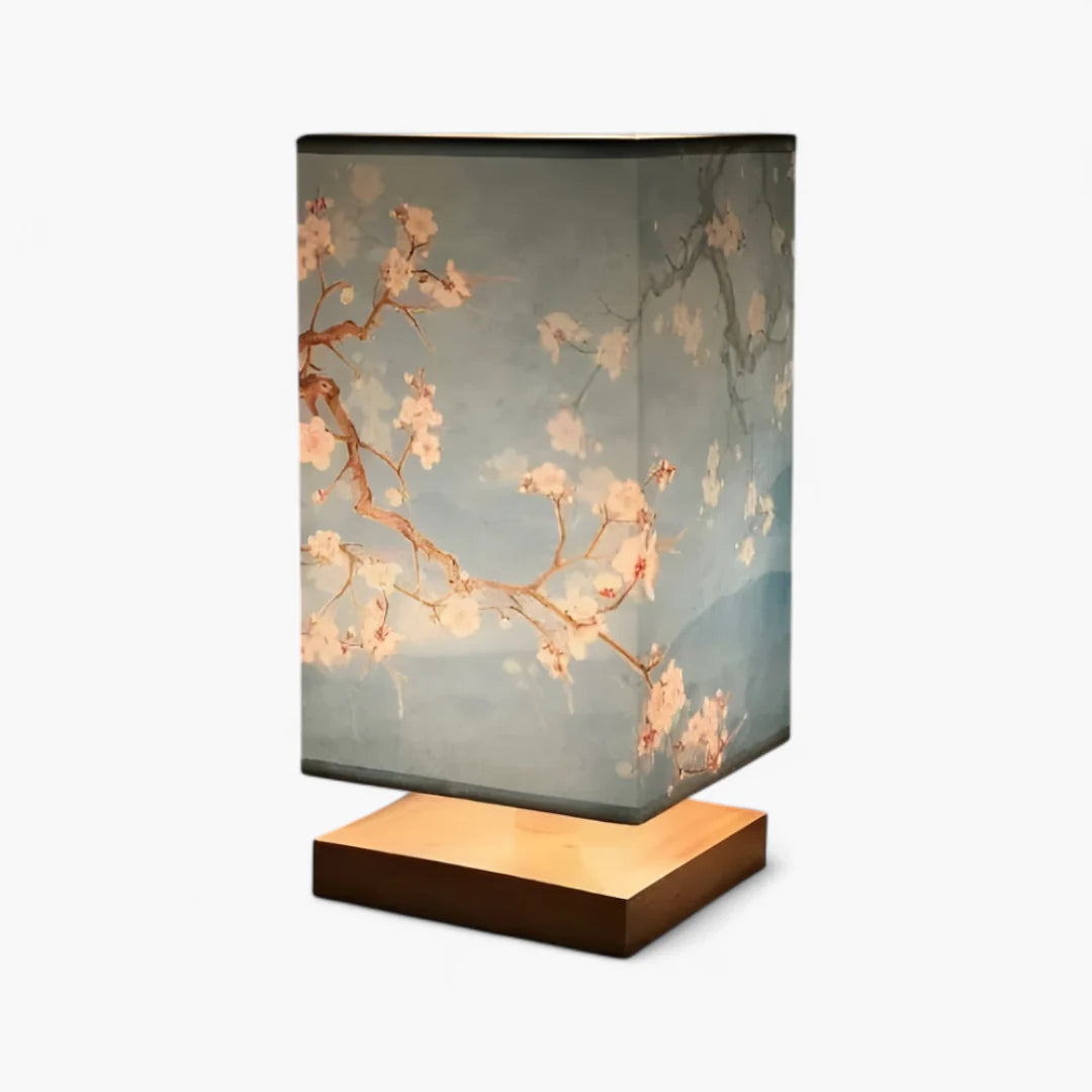 Lampe de Chevet Japonaise Scandinave – Éclairage Doux & Ambiance Zen pour Chambre et Salon