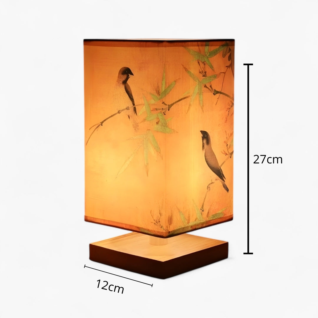 Lampe de Chevet Japonaise Scandinave – Éclairage Doux & Ambiance Zen pour Chambre et Salon