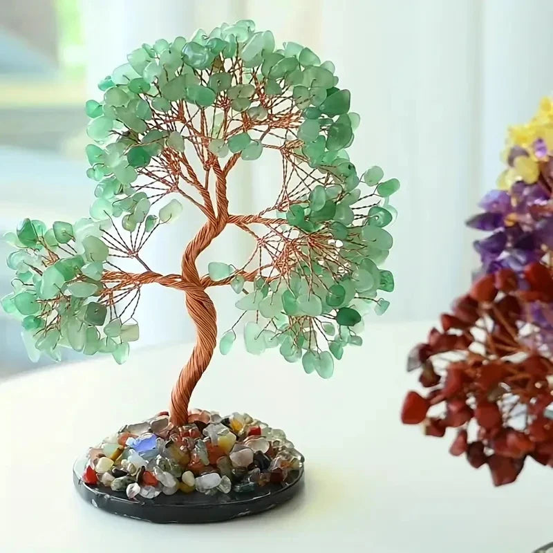 Arbre du Bonheur en Pierres Naturelles décoratives