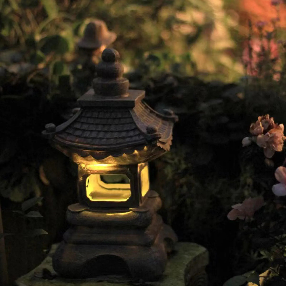 Statue Japonaise en Pierre de Wildoda