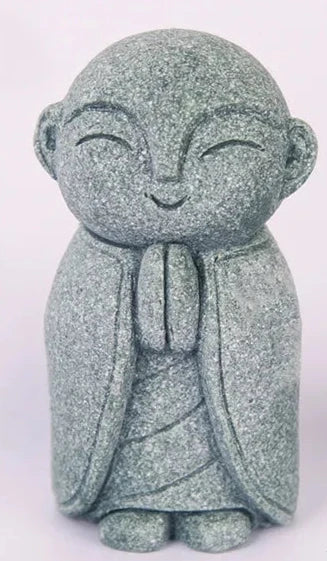 Statue Japonaise Mini Bouddha en Pierre | Décoration Zen & Méditation
