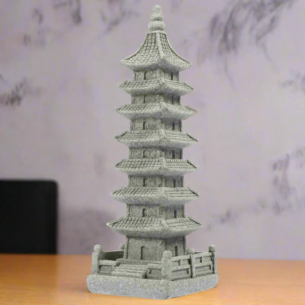Statue Japonaise d’Ornement en Pierre Naturelle | Décoration Zen Intérieure & Spirituelle