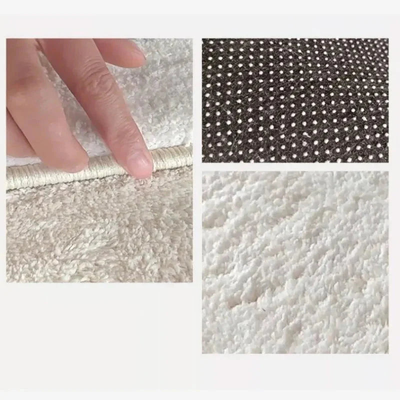 Tapis Japonais Rayé en Relief Épaissi