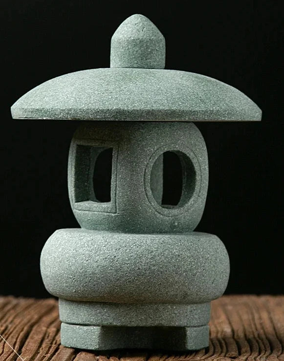 Statue Japonaise en Granite Décoration Zen Extérieure