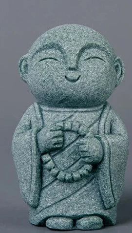 Statue Japonaise Mini Bouddha en Pierre | Décoration Zen & Méditation