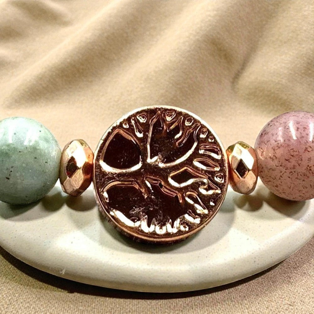 Bracelet Équilibre Intérieur en Agate Indienne