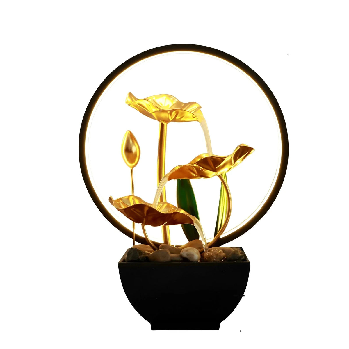 Mini Fontaine Japonaise LED – Sérénité et Élégance Zen