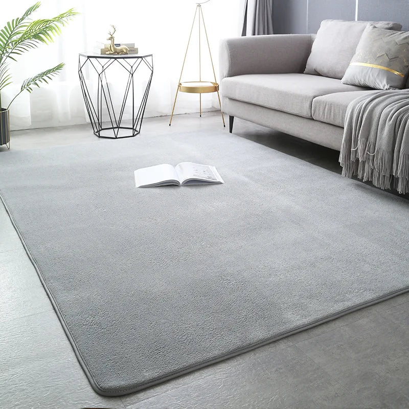 Tapis Japonais en Velours de Corail | Douceur Absolue & Élégance Zen