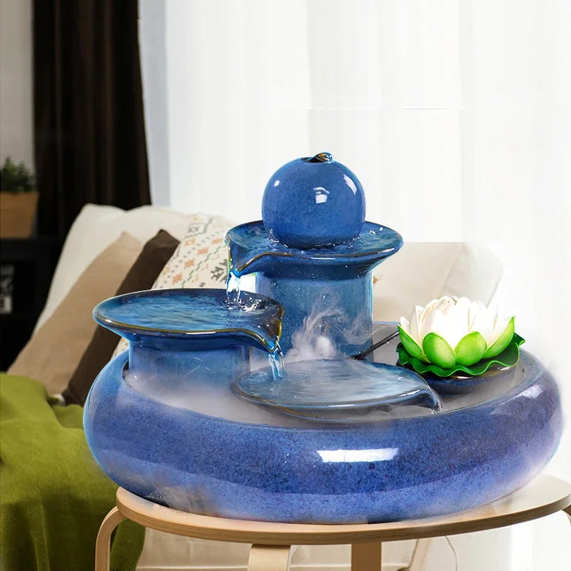 Fontaine Japonaise en Céramique Moderne