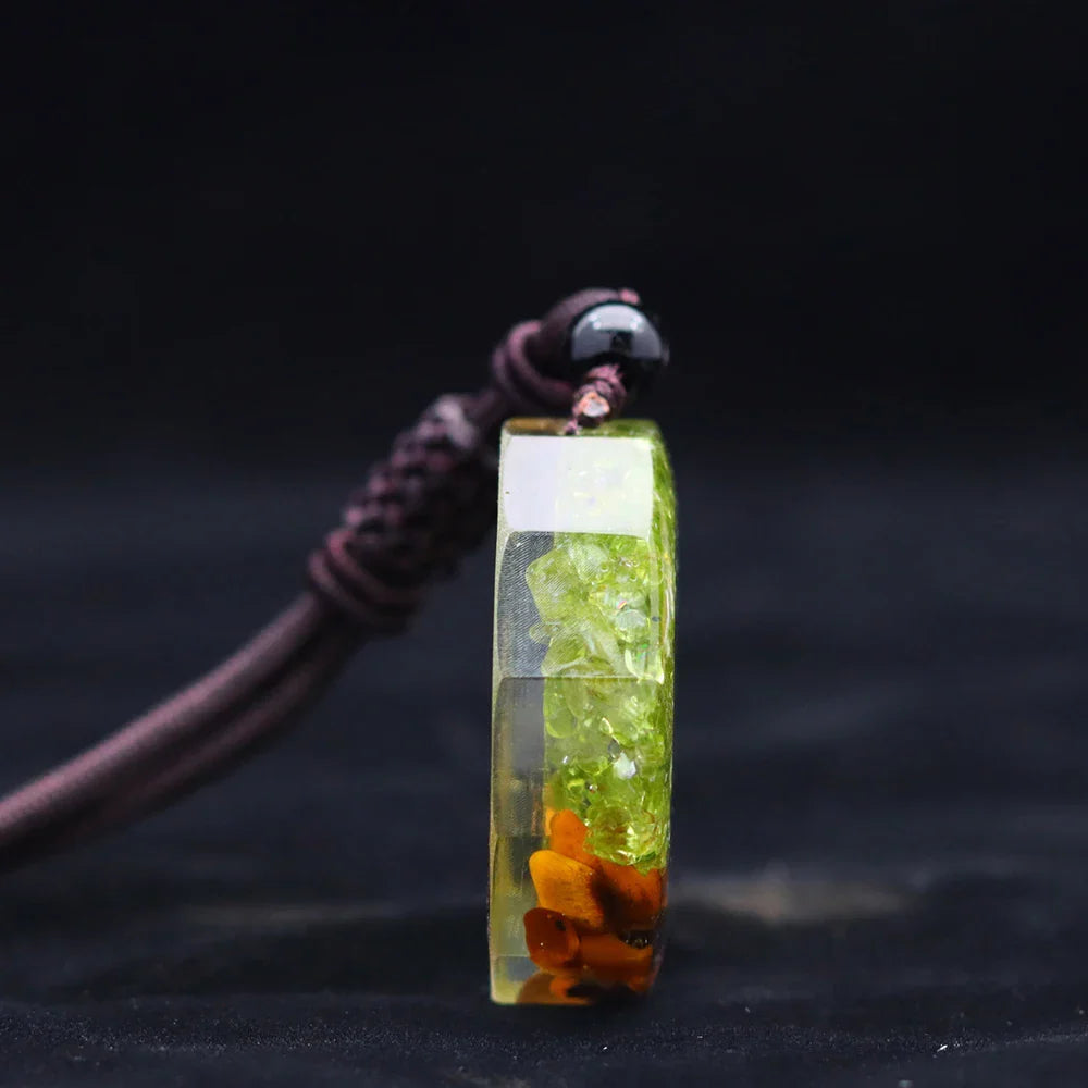 Pendentif Orgonite Arbre de Vie décoratif