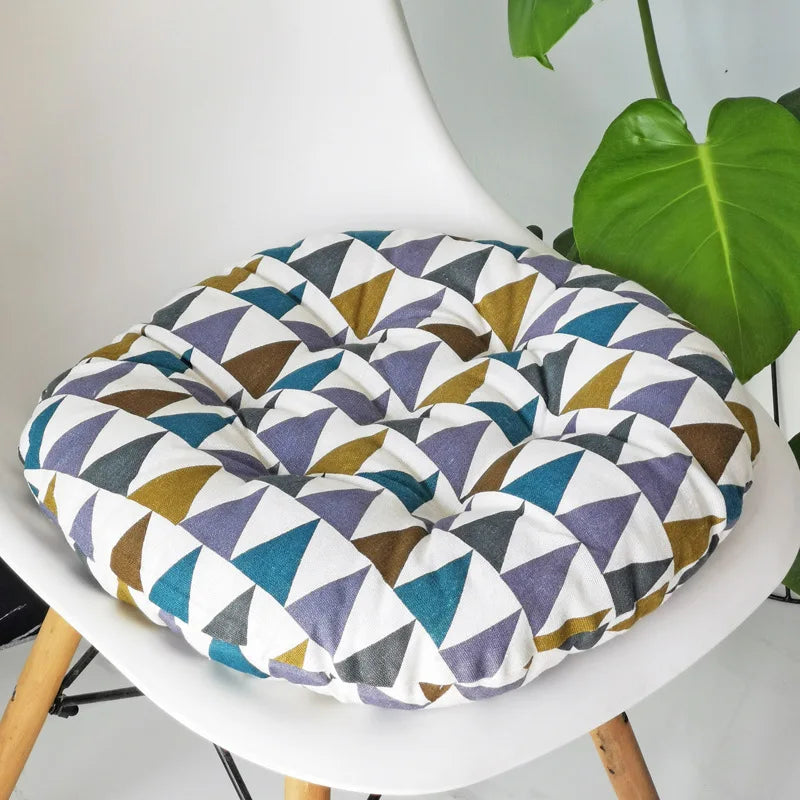 — Coussin de Sol Japonais à Motifs Variés | Confort Naturel & Esprit Zen