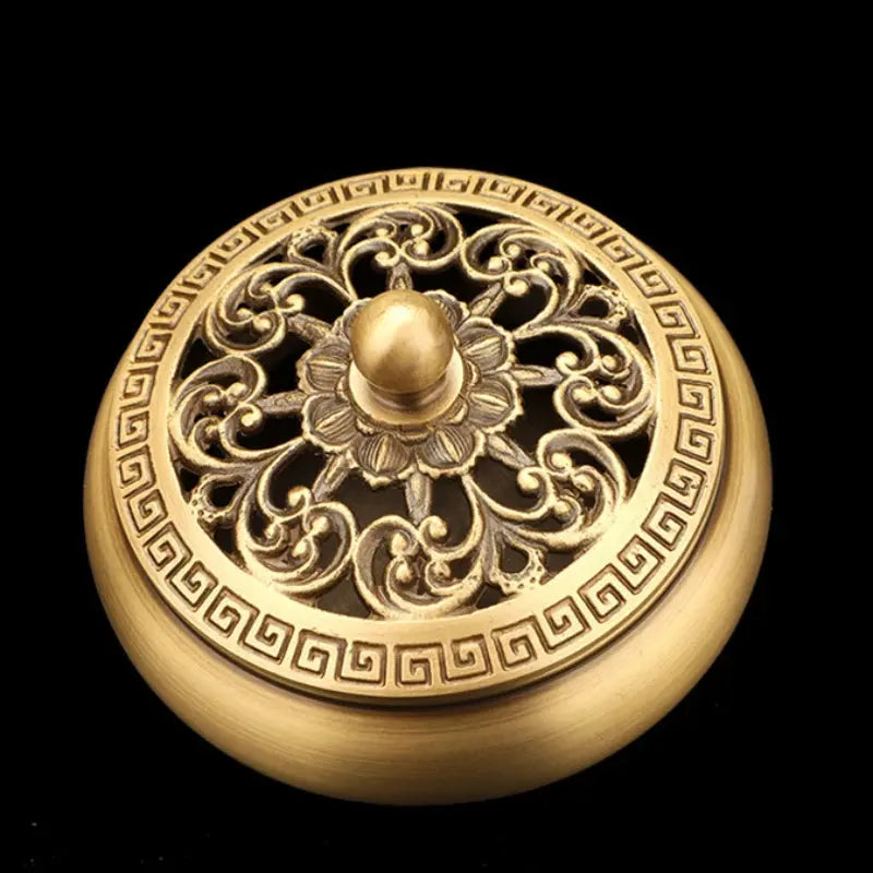 Brûleur d’Encens Dragon & Phénix en Cuivre, Puissance & Mystère