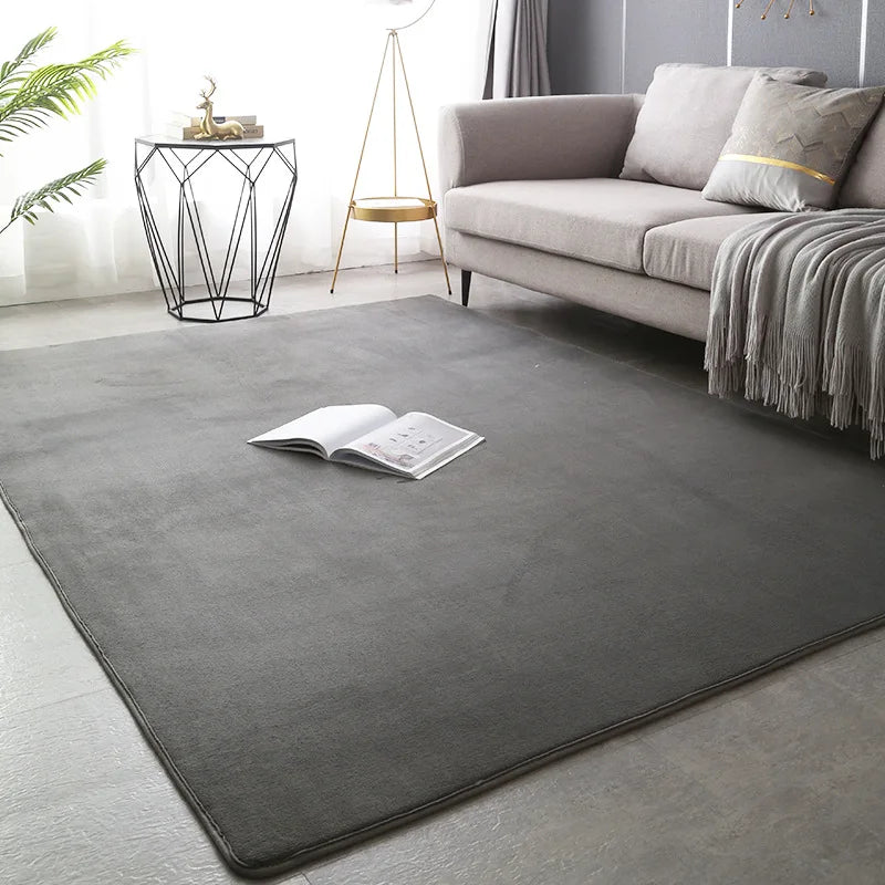 Tapis Japonais en Velours de Corail | Douceur Absolue & Élégance Zen