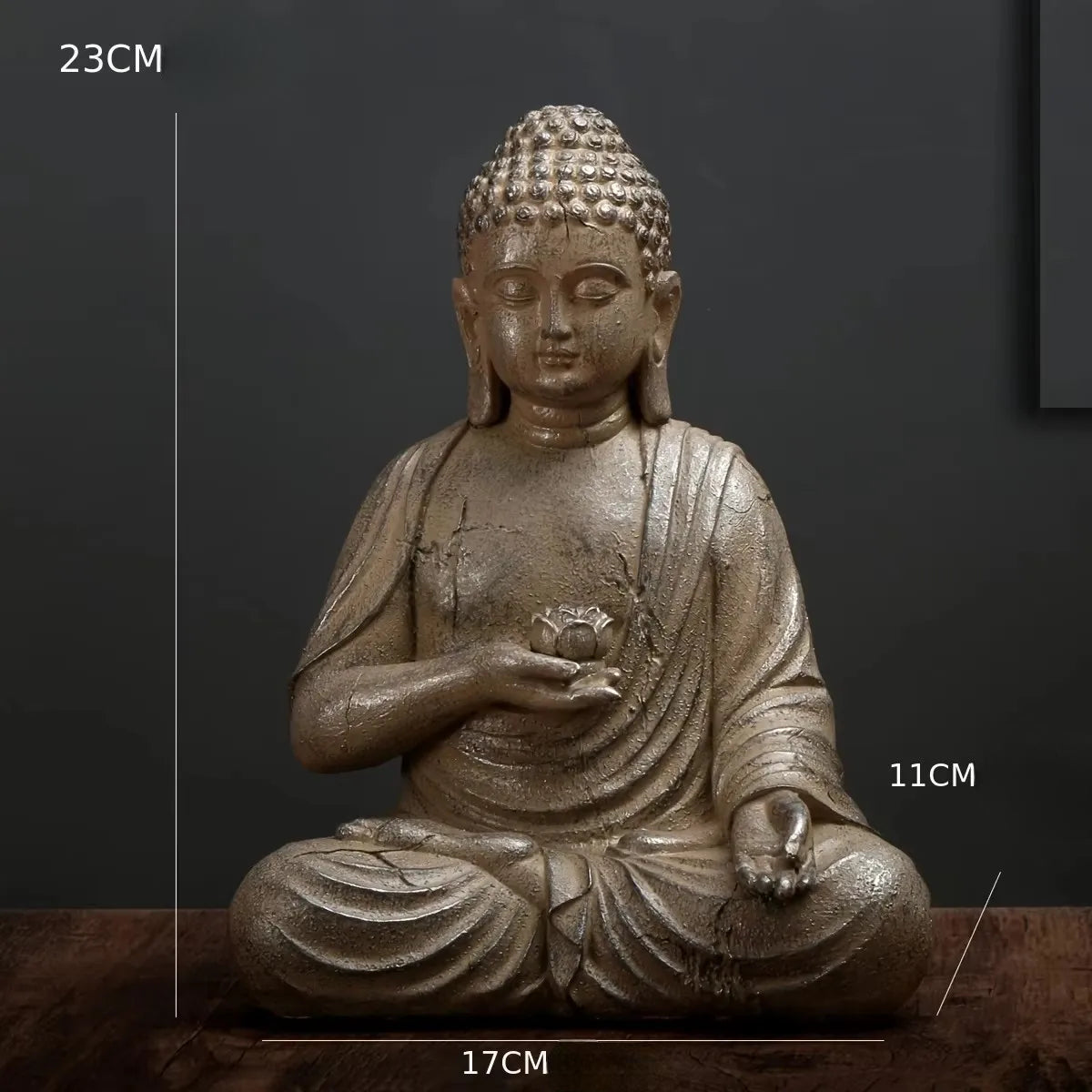 Statue Japonaise en Pierre de Wildoda | Sculpture Zen Décorative Intérieur & Jardin