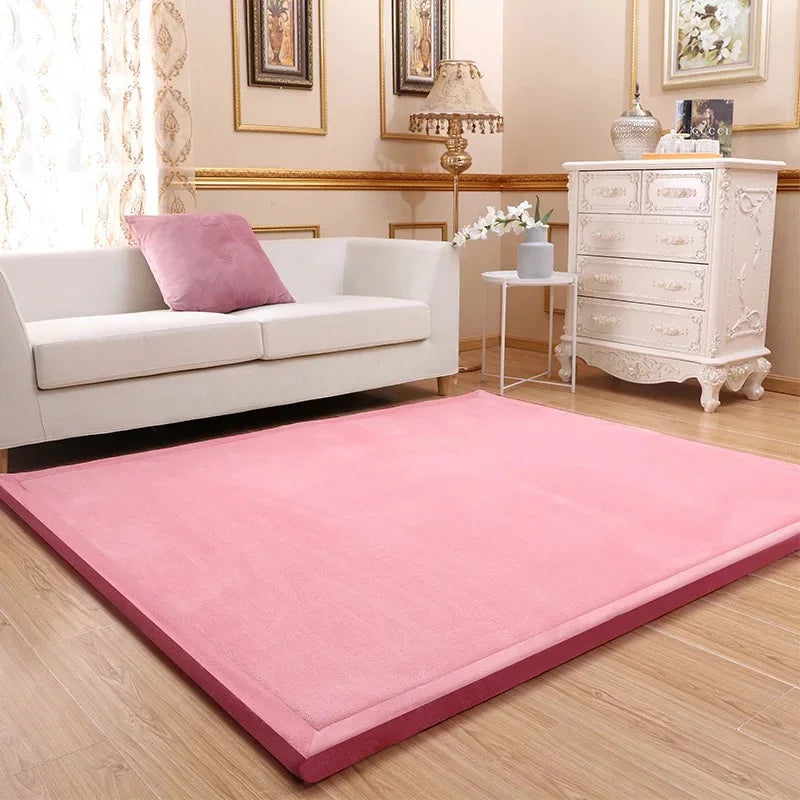 Tapis Japonais en Velours pour Salon
