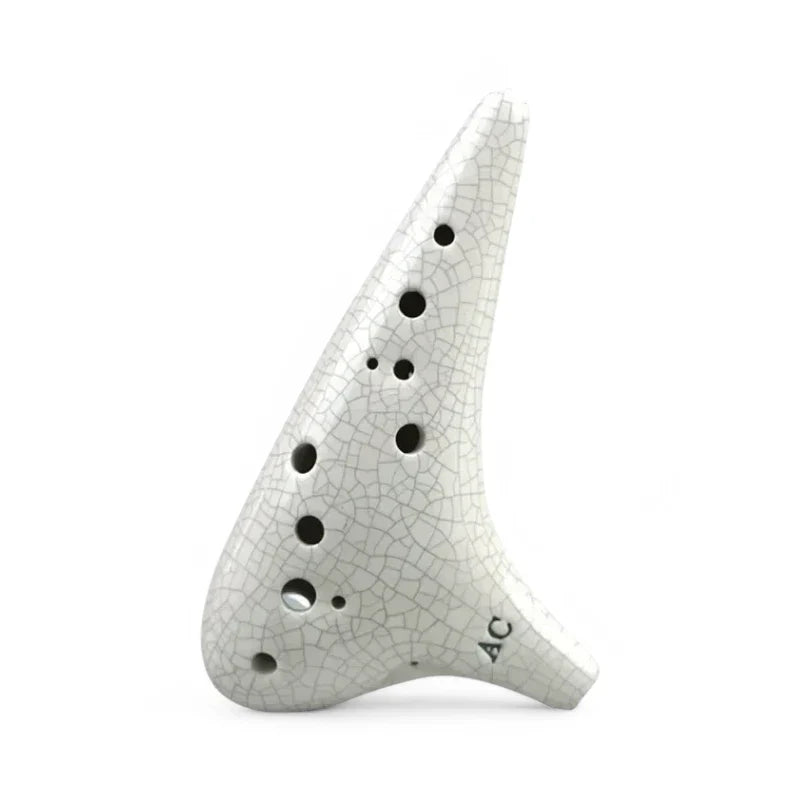 Ocarina Traditionnel en Céramique Peinte