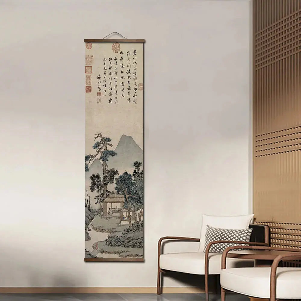 Décoration Murale Asiatique Zen aux Paysages Traditionnels