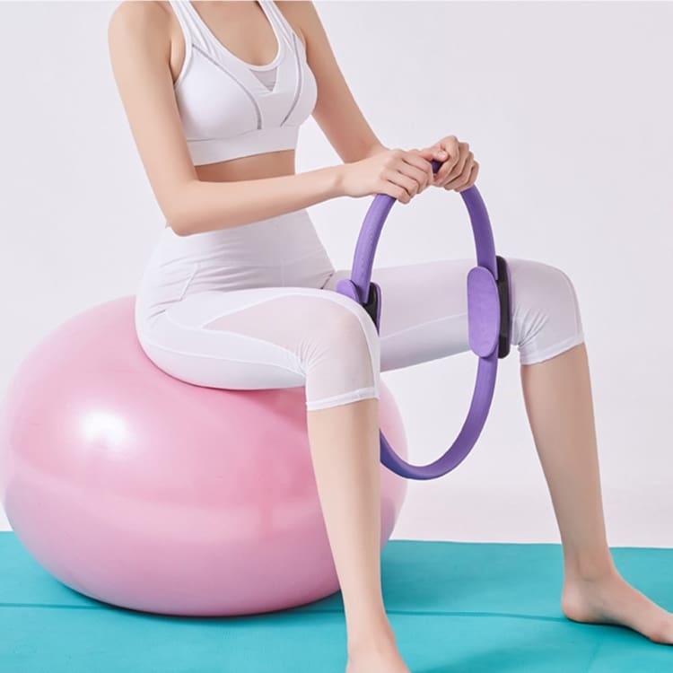 Anneau de Yoga et Pilates 38 cm avec Poignées Ergonomiques
