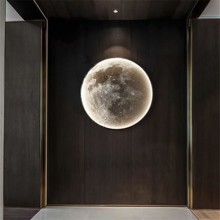 Applique Murale Lunaire – Lumière Douce & Ambiance Éthérée